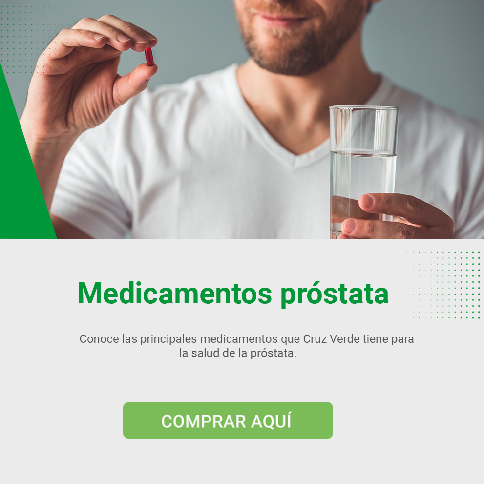 Medicamentos para la próstata en Cruz Verde