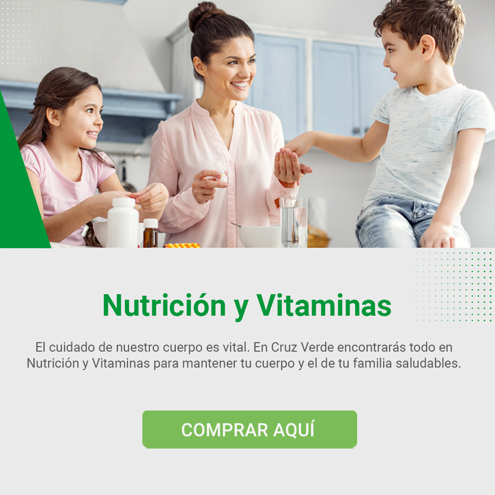 Nutrición y Vitaminas en Cruz Verde