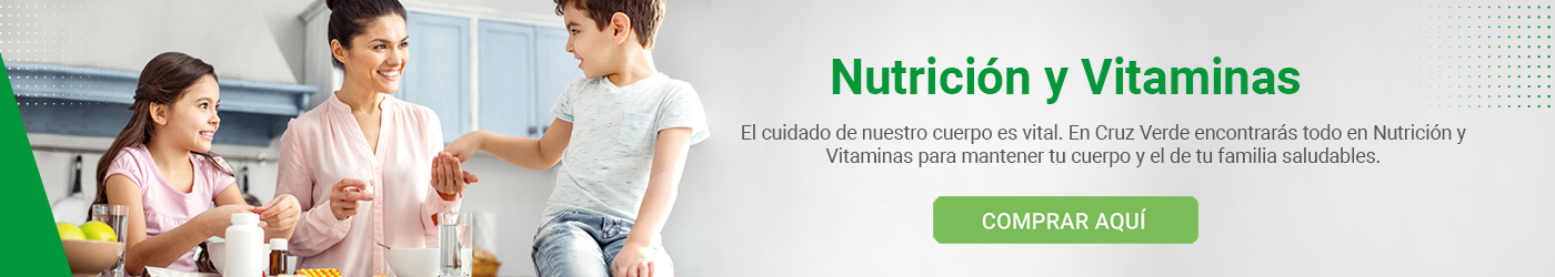 Nutrición y Vitaminas en Cruz Verde
